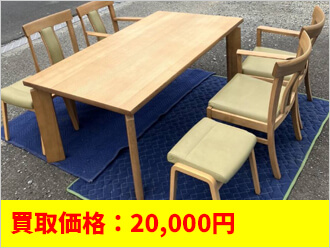 カリモク ダイニングセット