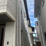 エアコン高所取外し作業